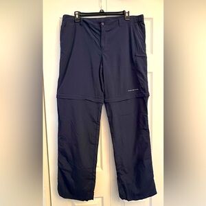 Columbia Convertible Navy Hiking Pants